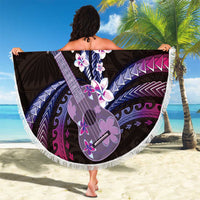 Hawaiian Ukulele Beach Blanket Sweet Dream Fantastic Plumeria