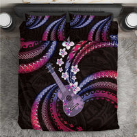 Hawaiian Ukulele Bedding Set Sweet Dream Fantastic Plumeria