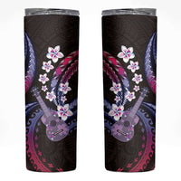 Hawaiian Ukulele Skinny Tumbler Sweet Dream Fantastic Plumeria