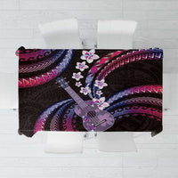 Hawaiian Ukulele Tablecloth Sweet Dream Fantastic Plumeria