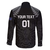 Custom New Zealand 2024 Rugby Family Matching Puletasi and Hawaiian Shirt Silver Fern Aotearoa Kiwi LT01 - Polynesian Pride