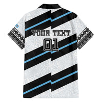 Custom Fiji 2024 Rugby Family Matching Puletasi and Hawaiian Shirt Fijian Tapa Pattern LT01 - Polynesian Pride