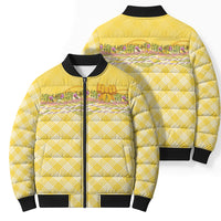 Hawaii Palaka Pikake Lokelani Plumeria Bomber Puffer Jacket Melemele Coquette Bow