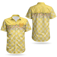 Hawaii Palaka Pikake Lokelani Plumeria Couples Matching Summer Maxi Dress and Hawaiian Shirt Melemele Coquette Bow LT01 - Polynesian Pride