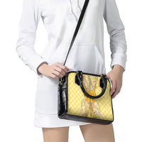 Hawaii Palaka Pikake Lokelani Plumeria Shoulder Handbag Melemele Coquette Bow