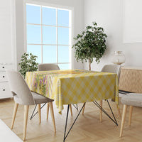 Hawaii Palaka Pikake Lokelani Plumeria Tablecloth Melemele Coquette Bow