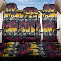Hawaii Hibiscus Palm Tree Sunset Back Car Seat Cover Tropical Style - Polynesian Pride