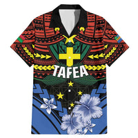 Personalised Vanuatu Tafea Province Family Matching Mermaid Dress and Hawaiian Shirt Unique Tropical Tribal Pattern LT01 Dad's Shirt - Short Sleeve Colorful - Polynesian Pride