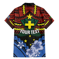 Personalised Vanuatu Tafea Province Family Matching Mermaid Dress and Hawaiian Shirt Unique Tropical Tribal Pattern LT01 - Polynesian Pride