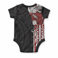 Toitu Te Reo Maori Toitu Te Whenua Toitu Te Tiriti Baby Onesie Maori Warrior New Zealand