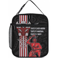 Toitu Te Reo Maori Toitu Te Whenua Toitu Te Tiriti Lunch Bag Maori Warrior New Zealand