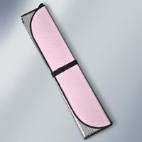 Pink Plumeria Sea Shell Auto Sun Shade Starfish Polynesian Pattern - Polynesian Pride