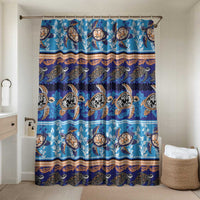 Hawaii Turtles Pattern Special Blue Bathroom Set - Polynesian Pride