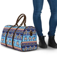 Hawaii Turtles Pattern Special Blue Travel Bag - Polynesian Pride