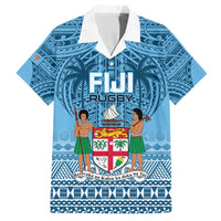 Fiji Rugby Hawaiian Shirt Fijian Go 2023 World Cup LT01 Blue - Polynesian Pride