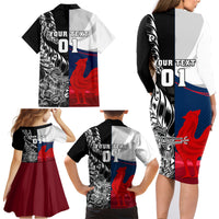 custom-new-zealand-and-france-rugby-family-matching-long-sleeve-bodycon-dress-and-hawaiian-shirt-xv-de-france-kiwi-silver-fern-2023-world-cup