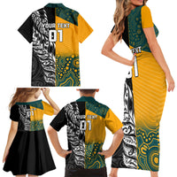 custom-new-zealand-and-ausrtralia-rugby-family-matching-short-sleeve-bodycon-dress-and-hawaiian-shirt-wallabies-kiwi-silver-fern-2023-world-cup