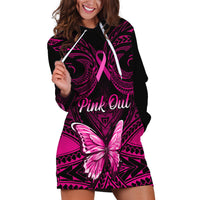 personalised-pink-out-hoodie-dress-breast-cancer-awareness-polynesian-pattern-black-version