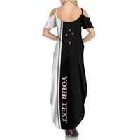 Personalised New Zealand 2025 Archery Basic Family Matching Summer Maxi Dress and Hawaiian Shirt Archery NZ