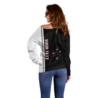 Personalised New Zealand 2025 Archery Basic Off Shoulder Sweater Archery NZ