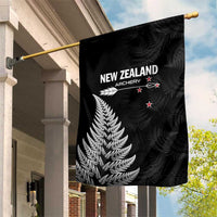 New Zealand 2025 Archery Garden Flag Aotearoa Silver Arrows Black