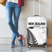 New Zealand 2025 Archery Luggage Cover Aotearoa Silver Arrows White
