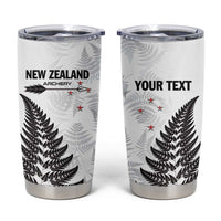 Personalised New Zealand 2025 Archery Tumbler Cup Aotearoa Silver Arrows White