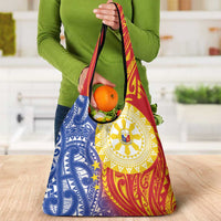 Philippines Grocery Bag Pilipinas Polynesian Pattern