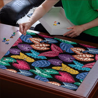 Hawaii Colorful Tropical Leaves Puzzle LT01 - Polynesian Pride