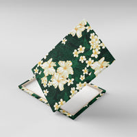 Hawaii Hibiscus Plumeria Green Canvas Wall Art Polynesian Pattern LT01 With Frame Green - Polynesian Pride