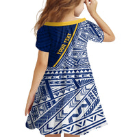 Nauru Independence Day Family Matching Off Shoulder Maxi Dress and Hawaiian Shirt Repubrikin Naoero Gods Will First LT01 - Polynesian Pride