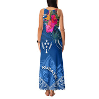 Kosrae Constitution Day Family Matching Tank Maxi Dress and Hawaiian Shirt Kusaie Special Style LT01 - Polynesian Pride