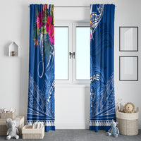 Kosrae Constitution Day Window Curtain Kusaie Special Style LT01 - Polynesian Pride