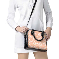 Apricot Mermaid Puakenikeni Maile Lei Shoulder Handbag