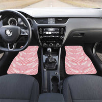 Soft Pink Mermaid Puakenikeni Maile Lei Car Mats