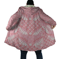 Soft Pink Mermaid Puakenikeni Maile Lei Cloak