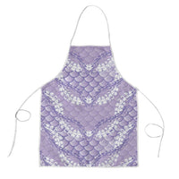 Lilac Mermaid Puakenikeni Maile Lei Apron LT01 Purple - Polynesian Pride