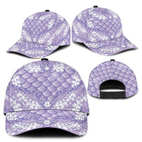 Lilac Mermaid Puakenikeni Maile Lei Classic Cap