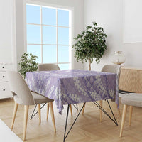 Lilac Mermaid Puakenikeni Maile Lei Tablecloth