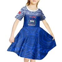 samoa-rugby-kid-short-sleeve-dress-manu-samoa-polynesian-tatoo-pattern