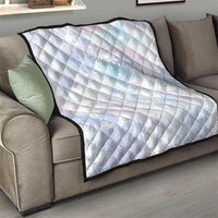 Samoa White Sunday Quilt Sweet Pastel Plumeria Floral