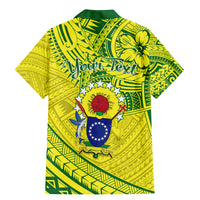 Kia Orana Cook Islands Family Matching Mermaid Dress and Hawaiian Shirt Turtle Yellow Green Polynesian Pattern LT01 - Polynesian Pride