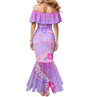 Polynesian Shark Valentine Mermaid Dress Sweet Unique Version LT01 - Polynesian Pride