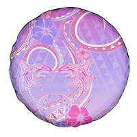 Polynesian Shark Valentine Spare Tire Cover Sweet Unique Version