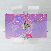 Polynesian Shark Valentine Tablecloth Sweet Unique Version