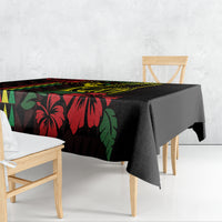 King Kamehameha Day Tablecloth Hawaii Kakau Reggae