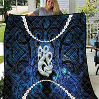 Maori Matariki Manaia Quilt Maori Kowhaiwhai Pattern Galaxy