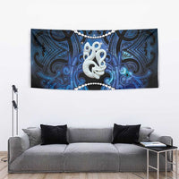 Maori Matariki Manaia Tapestry Maori Kowhaiwhai Pattern Galaxy