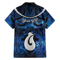 Personalized Maori Matariki Hei Matau Hawaiian Shirt Maori Kowhaiwhai Pattern Galaxy