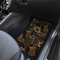 Indonesian Batik Pattern Vintage Brown Car Mats